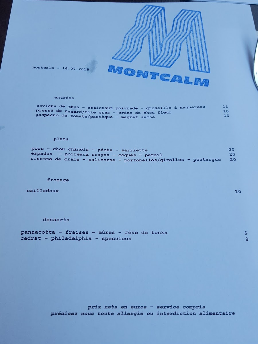 Menu Restaurant Montcalm-2