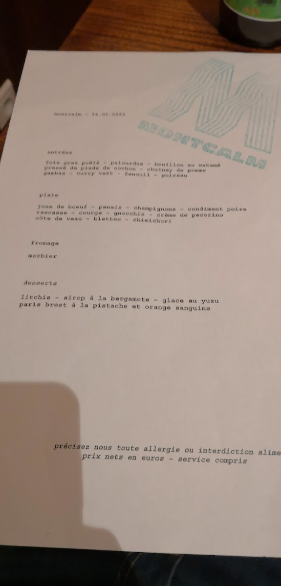 Menu Restaurant Montcalm-5